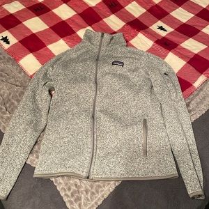 Brand new women's Patagonia better sweater in birch white